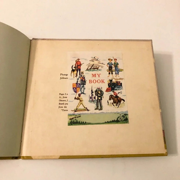 Vtg 1960  The Mountie Canadians All Book by Madeline Young - Picture 15 of 16